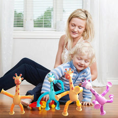 Kit com 4 Girafas Interativas - Dia das Crianças