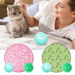 ✨Brinquedo de gato de caça interativo 2 em 1