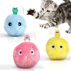 Brinquedo de bola interativo inteligente para gato/cachorro
