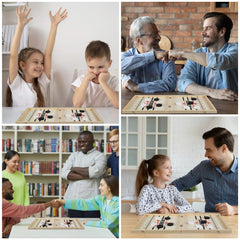 Jogo de Tabuleiro para Adultos e Crianças