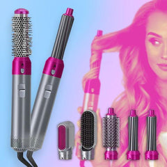 Secador de Cabelo com Escova 5 em 1 - Bivolt