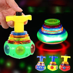 Brinquedo Giratório com Música e Luz Led