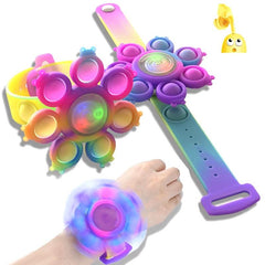 Relógio Giratório Infantil - Com LED